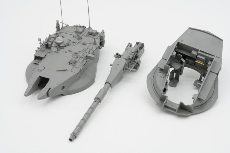 1:35 Border Model BT055 Merkava Mk.2 Israel - Volledig Interieur en Beweegbare Rupsbanden - Gevechtstank - Bmbt055 14 - BMBT055