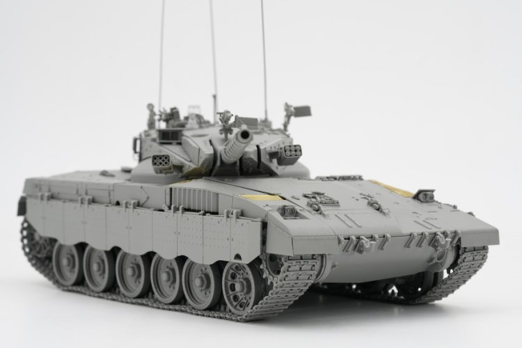 1:35 Border Model BT055 Merkava Mk.2 Israel - Volledig Interieur en Beweegbare Rupsbanden - Gevechtstank - Bmbt055 24 - BMBT055