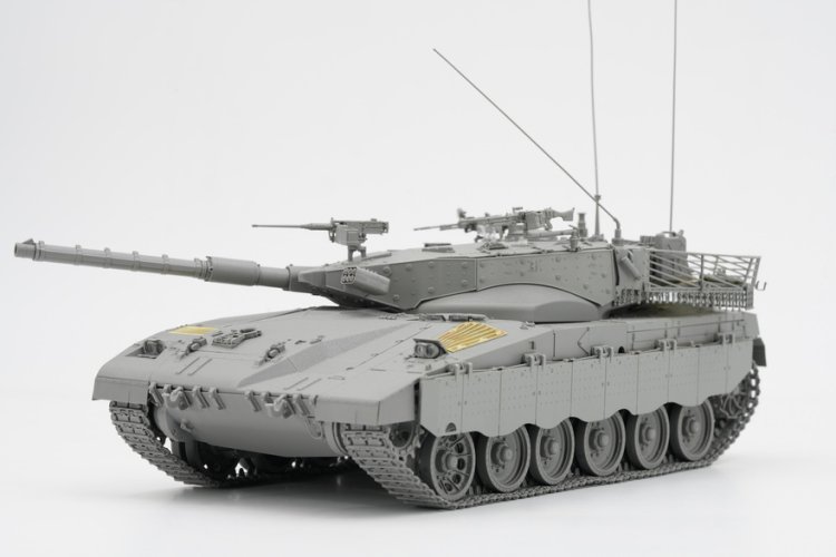 1:35 Border Model BT055 Merkava Mk.2 Israel - Volledig Interieur en Beweegbare Rupsbanden - Gevechtstank - Bmbt055 25 - BMBT055