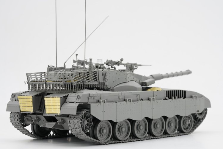 1:35 Border Model BT055 Merkava Mk.2 Israel - Volledig Interieur en Beweegbare Rupsbanden - Gevechtstank - Bmbt055 28 - BMBT055