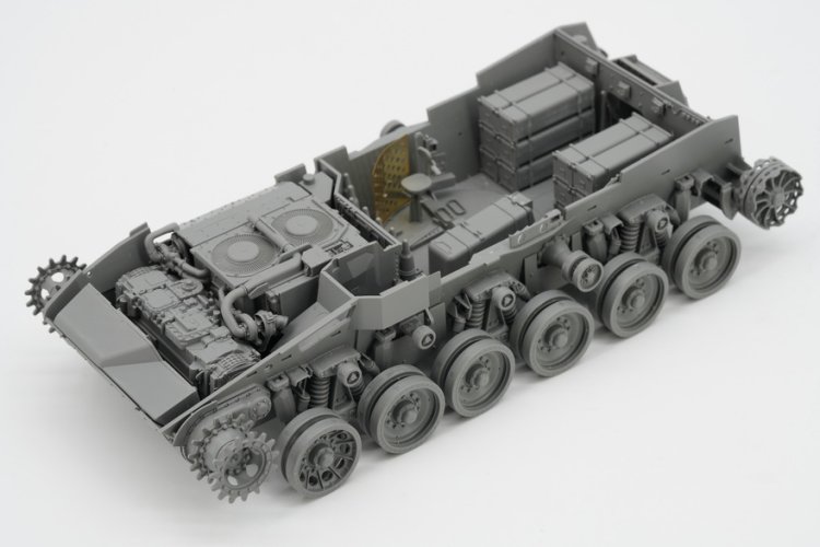 1:35 Border Model BT055 Merkava Mk.2 Israel - Volledig Interieur en Beweegbare Rupsbanden - Gevechtstank - Bmbt055 9 - BMBT055