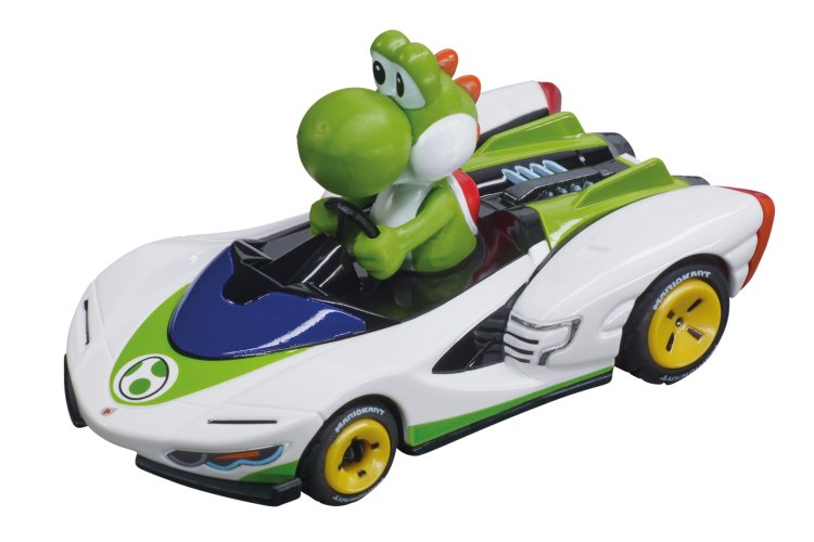 1:43 Carrera P&S Mario Kart - P-Wing Twinpack - Mario & Yoshi - Pull-Back - Car15813022 3 - CAR15813022
