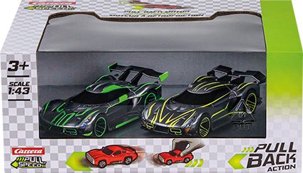 1:43 Carrera Pull and Speed - Hyper Sports Cars - 2 pieces - Pull-Back Hypercars Twinpack - Car15813028 4 - CAR15813028