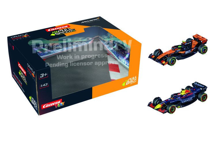 1:43 Carrera Formula 1 Set - Red Bull Racing Max Verstappen No.1 & McLaren Lando Norris No.4 - Car15813037 1 - CAR15813037