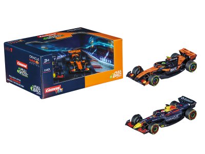 1:43 Carrera Formule 1 Set - Red Bull Racing Max Verstappen No.1 & McLaren Lando Norris No.4 - Car15813037 1x - CAR15813037