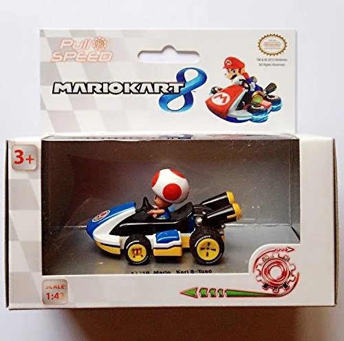 1:43 Carrera P&S Mario Kart -Toad  - Pull-Back - Car15817039toad 1 - CAR15817039Toad