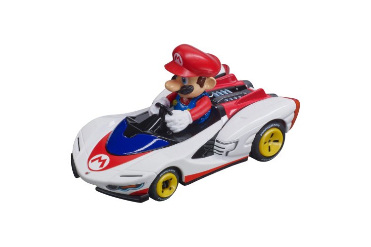 1:43 Carrera P&S Mario Kart - P Wing Mario - Pull-Back - Car15817069pwingmarionw - CAR15817069PWMario