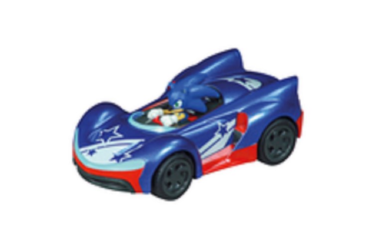 1:43 Carrera P&S Sonic the Hedgehog - Sonic Speed Star - Livery 2 - Pull-Back - Car15817074llivery2sonica 1 - CAR15817074Livery2Sonic