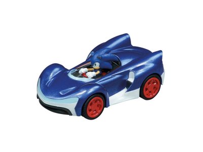 1:43 Carrera P&S Sonic the Hedgehog - Sonic Speed Star - Pull-Back - Car15817074sonic - CAR15817074Sonic
