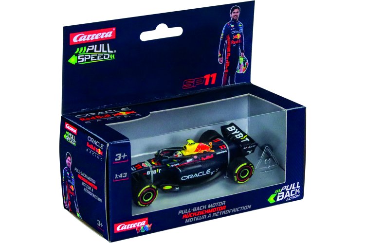 1:43 Carrera Red Bull Racing Formula 1 - S. Perez - Red Bull Oracle - No. 11 - Pull-Back Car - Car15817080 3 - CAR15817080