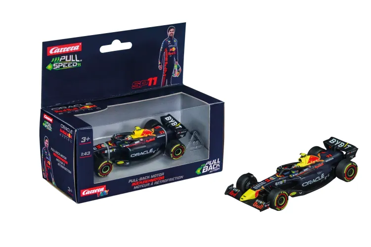 1:43 Carrera Red Bull Racing Formula 1 - S. Perez - Red Bull Oracle - No. 11 - Pull-Back Car - Car15817080 - CAR15817080