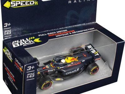 1:43 Carrera Red Bull Racing Formula 1 - Max Verstappen - Red Bull Oracle - No. 1 - Pull-Back Car - Car15817082 1x - CAR15817082