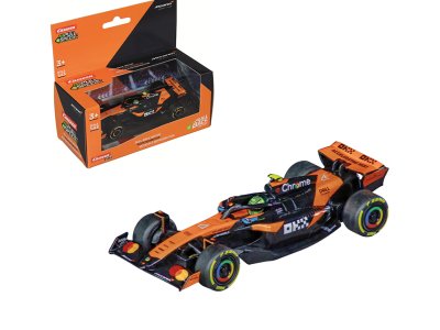 1:43 Carrera Pull and Speed - McLaren MCL39 - Formule 1 - Lando Norris No.4 - Pull-Back - 1 Stuk - Car15817412 1q - CAR15817087
