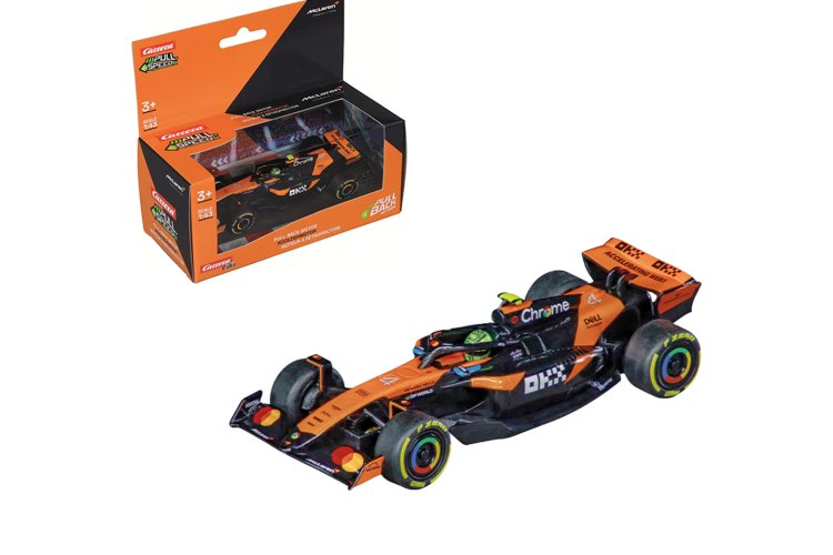 1:43 Carrera Pull and Speed - McLaren MCL39 - Formule 1 - Lando Norris No.4 - Pull-Back - 1 Stuk - Car15817412 1q - CAR15817087