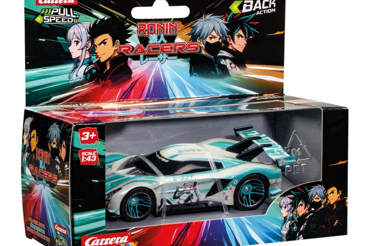 Carrera Ronin Racers - Kaze Dash - 10 cm - Pull-Back Auto - Car15817433 2 - CAR15817433
