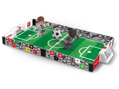 Carrera FC Spin 'n Goal - Bundesliga - Football Game for 2 Players - Includes Arena, 2 Figures and 2 Balls - Car16010001 1 - CAR16010001