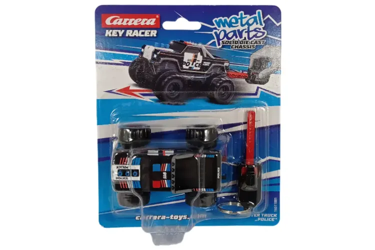 Carrera Monster Truck 'Police' - Black - Key Racer in Scale 1:64 - Car16511001 3 - CAR16511001