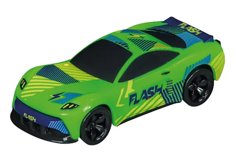 Carrera Street Racer "Flash" - Groen - Key Racer in Schaal 1:64 - Car16511006 1 - CAR16511006