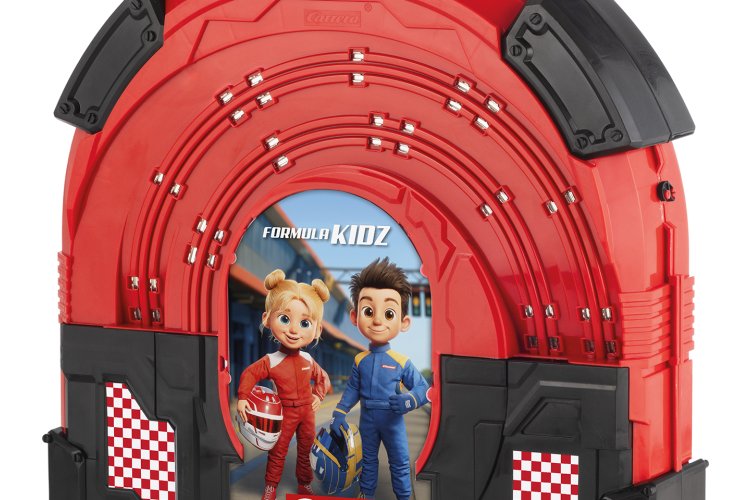 Carrera Speed Arena &ndash; FormulaKidz &ndash; Suitcase Racetrack &ndash; Formula Kidz Racer Red & Blue &ndash; 2.77m - Car20016004 10 - CAR20016004
