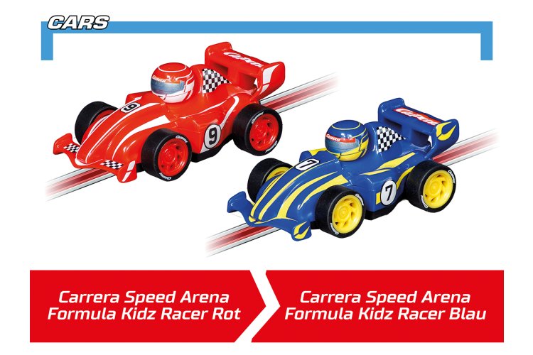 Carrera Speed Arena &ndash; FormulaKidz &ndash; Suitcase Racetrack &ndash; Formula Kidz Racer Red & Blue &ndash; 2.77m - Car20016004 7 - CAR20016004