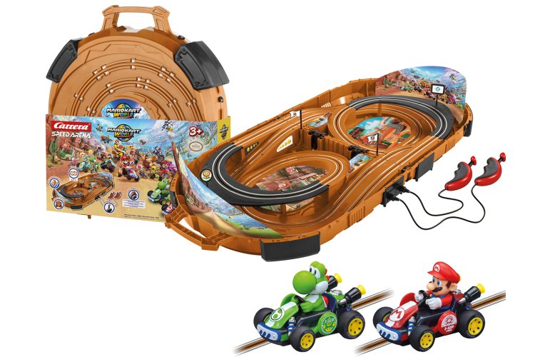 Carrera Speed Arena - Mario Kart World - Case Race Track - Mario & Yoshi - 2.77 m - Car20016005 1 - CAR20016005