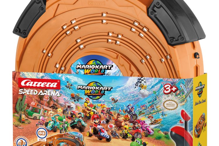 Carrera Speed Arena - Mario Kart World - Case Race Track - Mario & Yoshi - 2.77 m - Car20016005 5 - CAR20016005