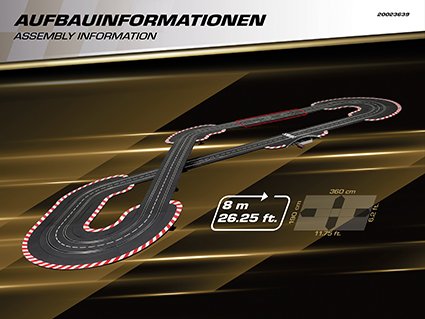 Carrera DIGITAL 124 - Super Showdown - Ferrari 296 GT3 AF Corse vs. Audi A8 LMS GT 3 evo II - Racebaan 8m - Car20023639 9 - CAR20023639