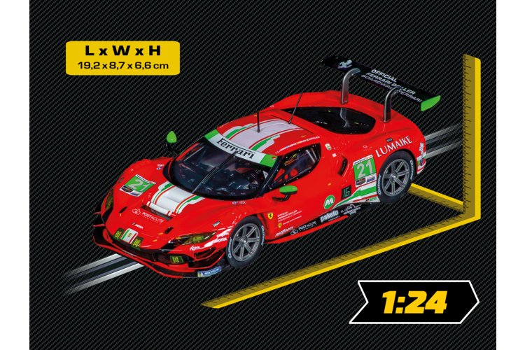 1:24 Carrera DIGITAL 124 - Ferrari 296 GT3 AF Corse No.21 - Car20023965 2 - CAR20023965