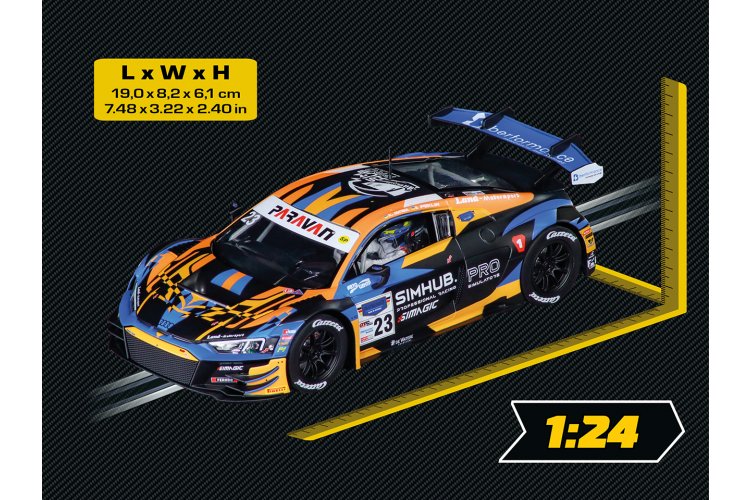 1:24 Carrera DIGITAL 124 - Audi R8 LMS GT3 evo II Land Motorsport No.23 - Car20023990 2 - CAR20023990