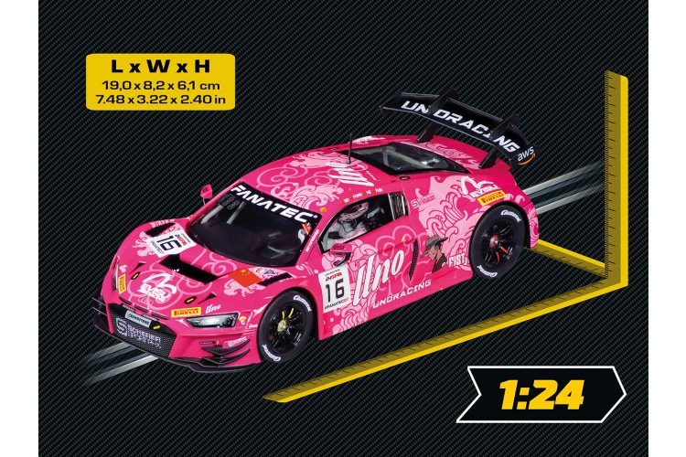 1:24 Carrera DIGITAL 124 &ndash; Audi R8 LMS GT3 evo II Uno Racing Team No. 16 - Car20023992 2 - CAR20023992