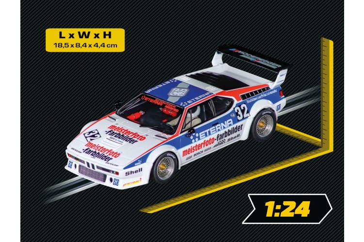 1:24 Carrera DIGITAL 124 - BMW M1 Procar Moderegger Race and Classics No.32 - Car20023997 2 - CAR20023997
