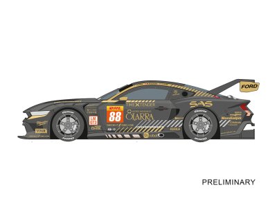 1:24 Carrera DIGITAL 124 - Ford Mustang GT3 Proton Competition No.88 Spa 2024 - Car20024006 p - CAR20024006