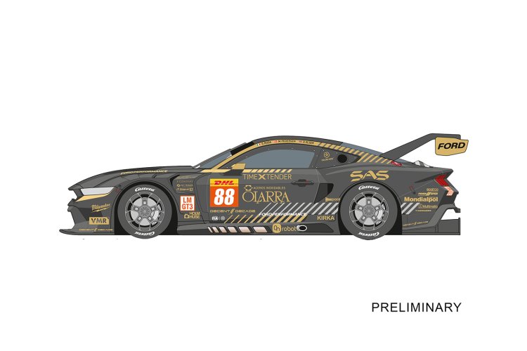 1:24 Carrera DIGITAL 124 - Ford Mustang GT3 Proton Competition No.88 Spa 2024 - Car20024006 p - CAR20024006