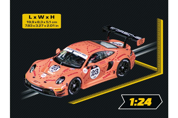 1:24 Carrera DIGITAL 124 - Porsche 911 GT3 R Phantom Global Racing No.23 - Car20024021 2 - CAR20024021
