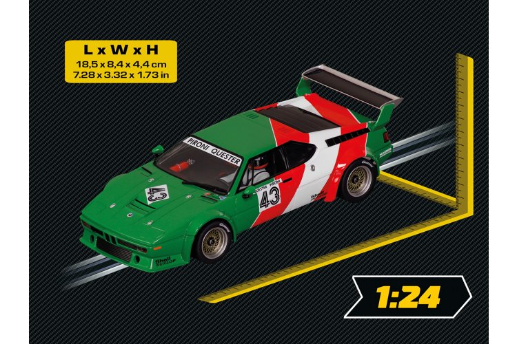 1:24 Carrera DIGITAL 124 - BMW M1 Procar BMW France Dieter Quester No.43 - Car20024022 2 - CAR20024022