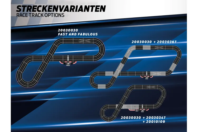 Carrera DIGITAL 132 - Fast and Fabulous - Mercedes-AMG GT3 Evo vs. BMW M4 GT3 - Racebaan - Car20030030 9 - CAR20030030