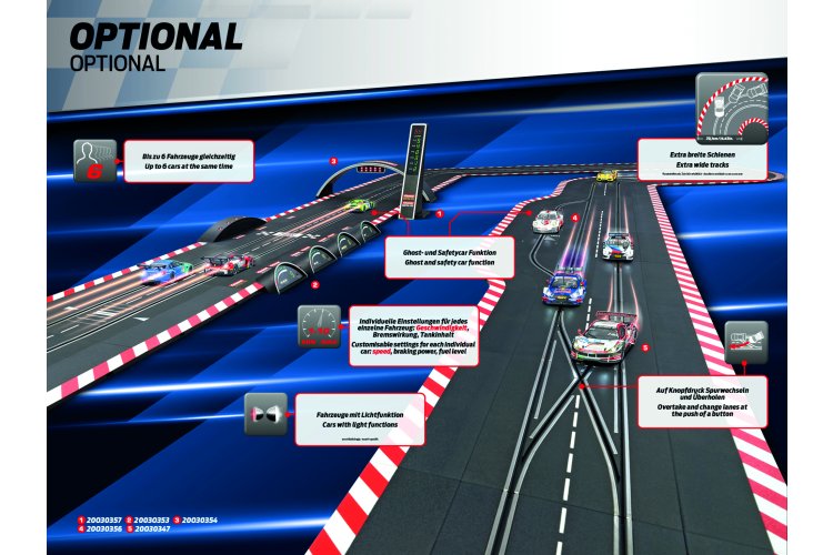 Carrera DIGITAL 132 - NASCAR - Chevrolet Camaro NextGen ZL1 - Racetrack 7.3m - Car20030042 11 - CAR20030042