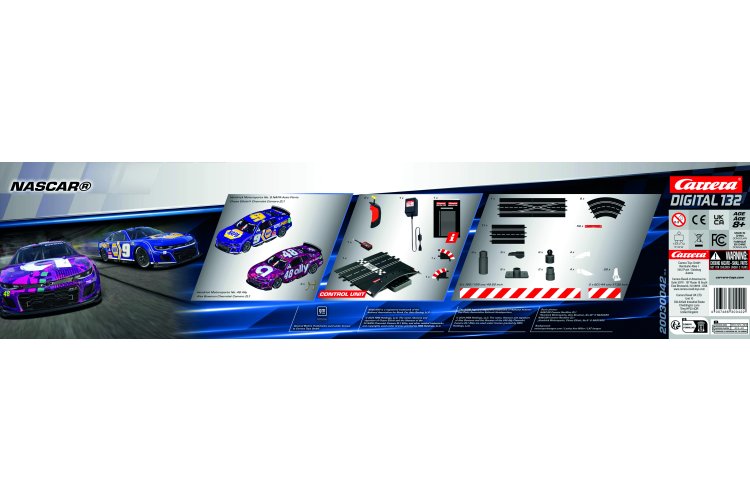 Carrera DIGITAL 132 - NASCAR - Chevrolet Camaro NextGen ZL1 - Racetrack 7.3m - Car20030042 30 - CAR20030042