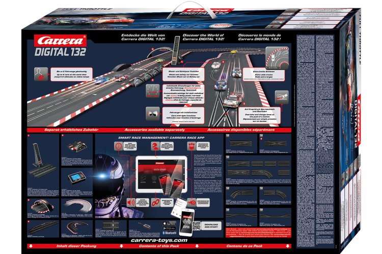 Carrera DIGITAL 132 - Full Throttle - Porsche 911 GT3 R vs. Lamborghini Hurac&aacute;n GT3 Evo2 - Racebaan 8m - Car20030045 12 - CAR20030045