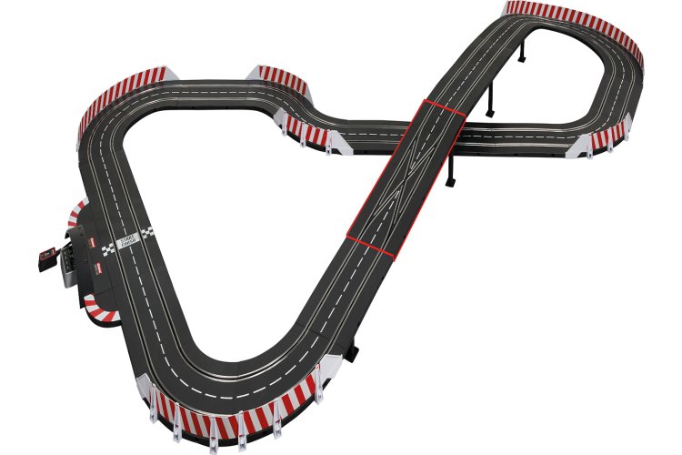 Carrera DIGITAL 132 - Full Throttle - Porsche 911 GT3 R vs. Lamborghini Hurac&aacute;n GT3 Evo2 - Racebaan 8m - Car20030045 2 - CAR20030045