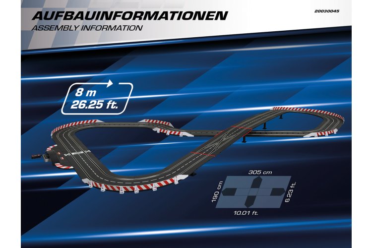 Carrera DIGITAL 132 - Full Throttle - Porsche 911 GT3 R vs. Lamborghini Hurac&aacute;n GT3 Evo2 - Racebaan 8m - Car20030045 7 - CAR20030045