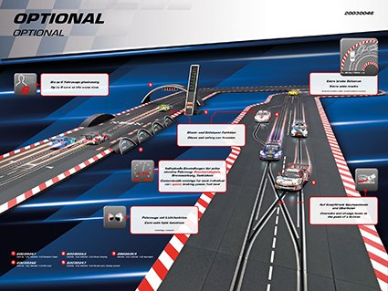 Carrera DIGITAL 132 - Pole Position - BMW M4 GT3 - ROWE Racing vs. RAM Racing - Race Track 5.7m - Car20030046 10 - CAR20030046