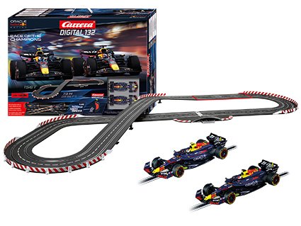 Carrera DIGITAL 132 - Race of the Champions - RB20 Max Verstappen - RB20 Sergio P&eacute;rez - Racebaan 7,3m - Car20030048 1 - CAR20030048