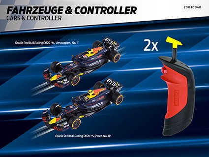 Carrera DIGITAL 132 - Race of the Champions - RB20 Max Verstappen - RB20 Sergio P&eacute;rez - Racebaan 7,3m - Car20030048 7 - CAR20030048