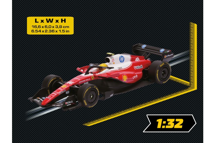 Carrera DIGITAL 132 - Speed Attack - Ferrari SF-26 L. Hamilton No.44 vs. Mercedes-AMG W17 G. Russell No.63 - Race Track 8 m - Car20030051 11 - CAR20030051