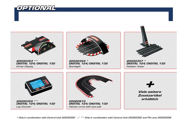 Carrera DIGITAL 132 - Speed Attack - Ferrari SF-26 L. Hamilton No.44 vs. Mercedes-AMG W17 G. Russell No.63 - Race Track 8 m - Car20030051 9 - CAR20030051