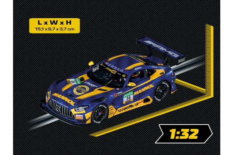 1:32 Carrera DIGITAL 132 - Mercedes-AMG GT3 Evo Mercedes-AMG Team HRT No.36 DTM 2024 - Car20032060 2 - CAR20032060