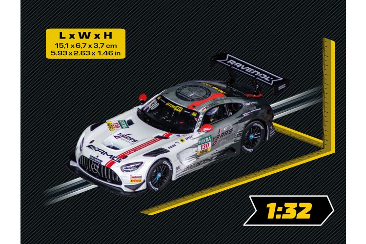 1:32 Carrera DIGITAL 132 - Mercedes-AMG GT3 Evo Mercedes-AMG Team Winward No.130 DTM 2024 - Car20032061 2 - CAR20032061