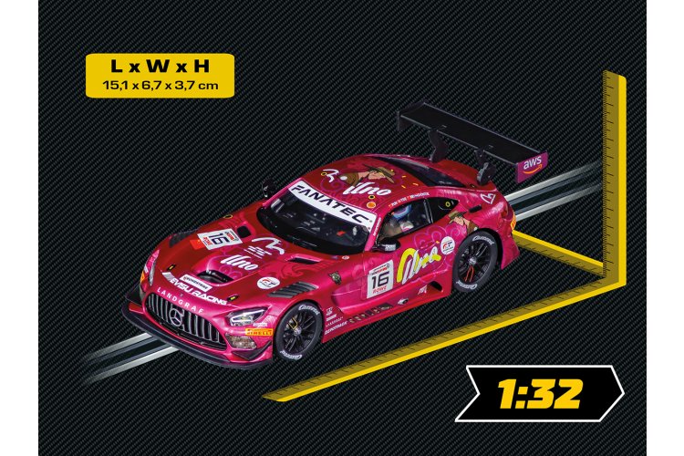1:32 Carrera DIGITAL 132 - Mercedes-AMG GT3 Evo Unoracing Team Landgraf No.16 24h Spa 2024 - Car20032062 2 - CAR20032062
