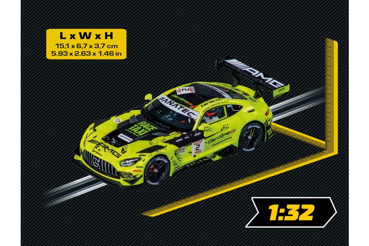 1:32 Carrera DIGITAL 132 - Mercedes-AMG GT3 Evo Getspeed No.2 24H Spa 2024 - Car20032063 2 - CAR20032063